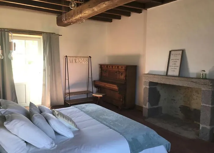 élégant 18ème Siècle Rénové Avec Piscine Couverte, Terrasse Et Grand Terrain Aux Herbiers. - Fr-1-426-406 Hébergement de vacances Les Herbiers